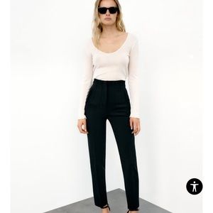 High waisted Zara pants - Black